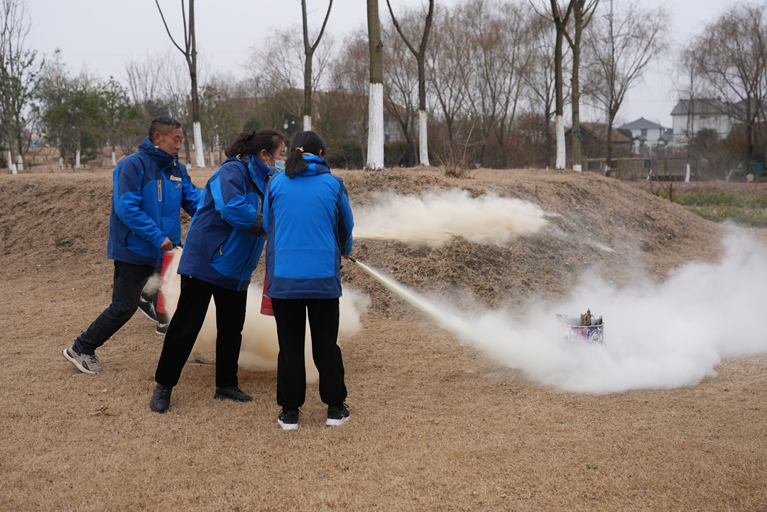盐城草房子开展景区联动应急预案演练
